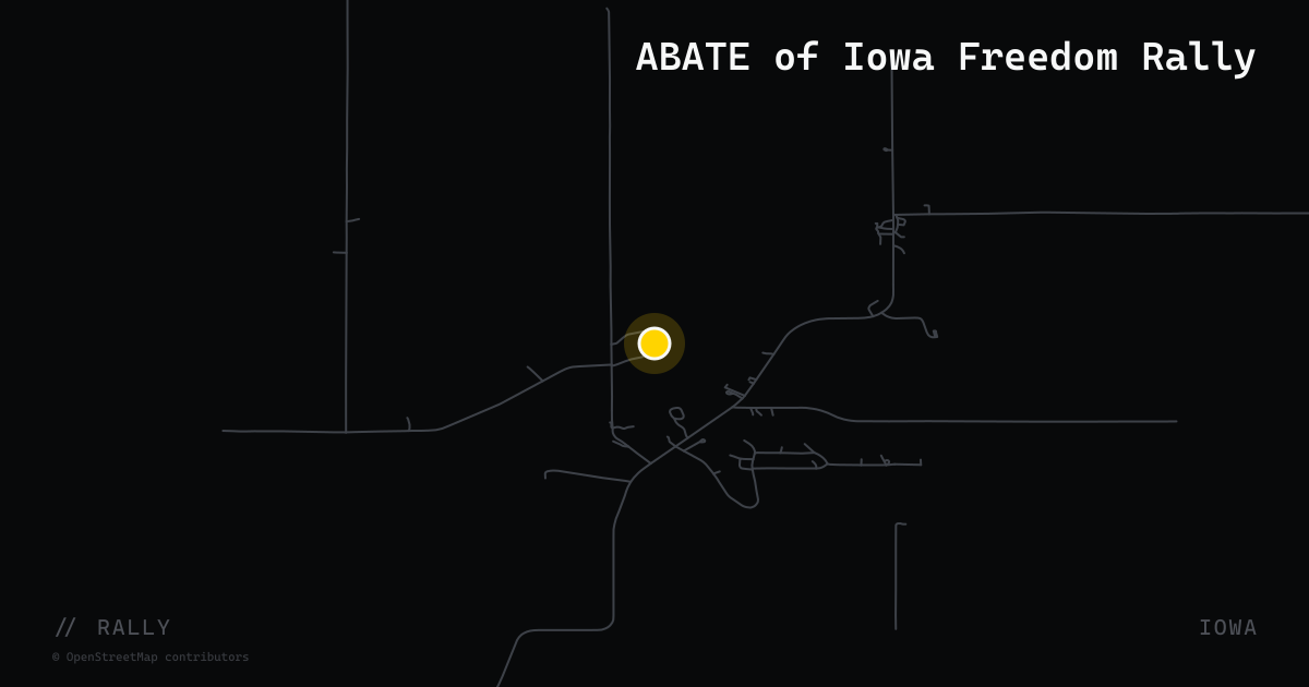 ABATE of Iowa Freedom Rally