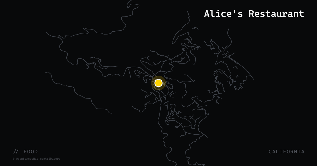 Alice's Restaurant