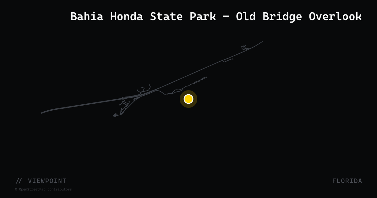 Bahia Honda State Park — Old Bridge Overlook