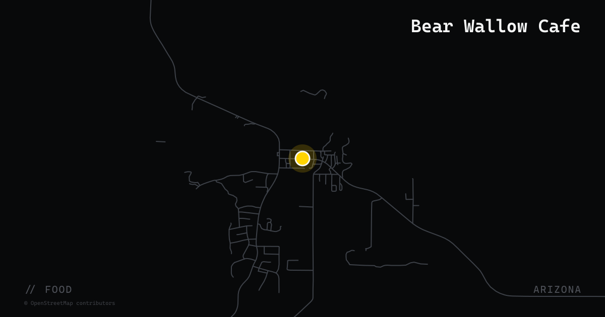 Bear Wallow Cafe