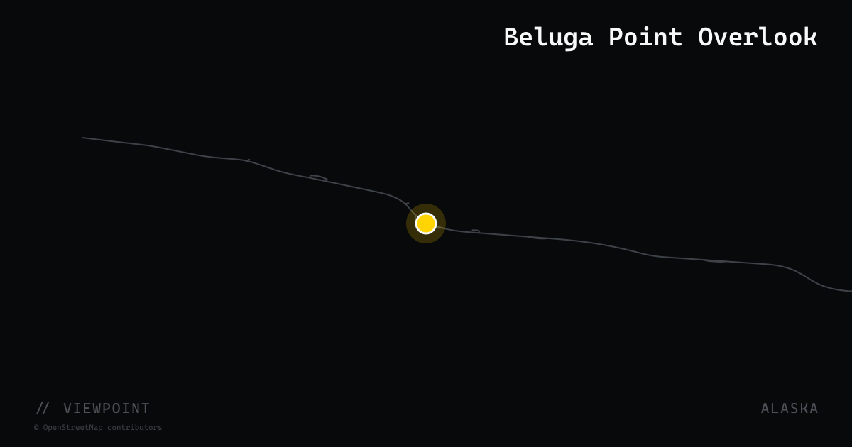Beluga Point Overlook