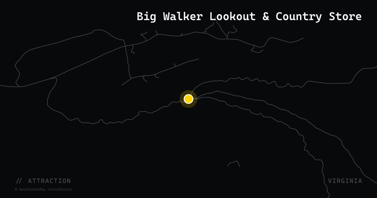 Big Walker Lookout & Country Store