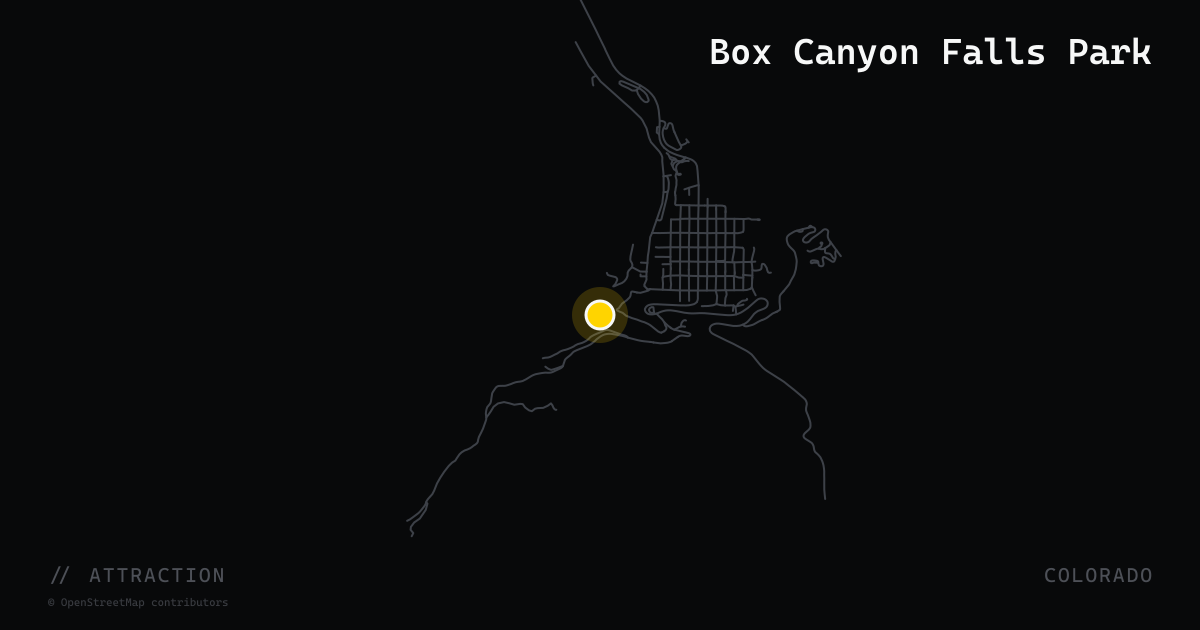 Box Canyon Falls Park
