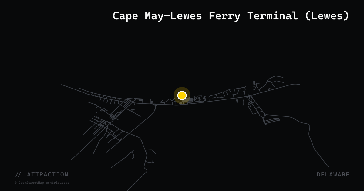 Cape May–Lewes Ferry Terminal (Lewes)
