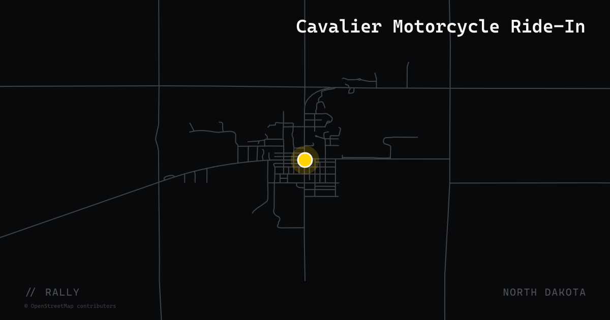Cavalier Motorcycle Ride-In