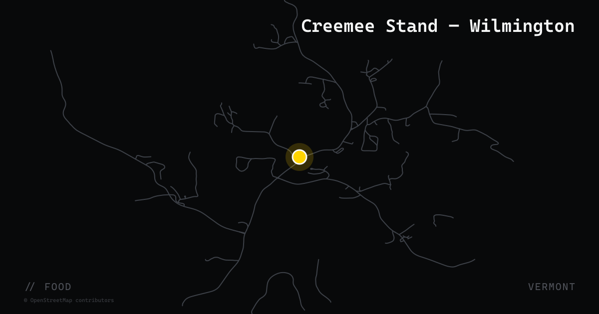Creemee Stand — Wilmington