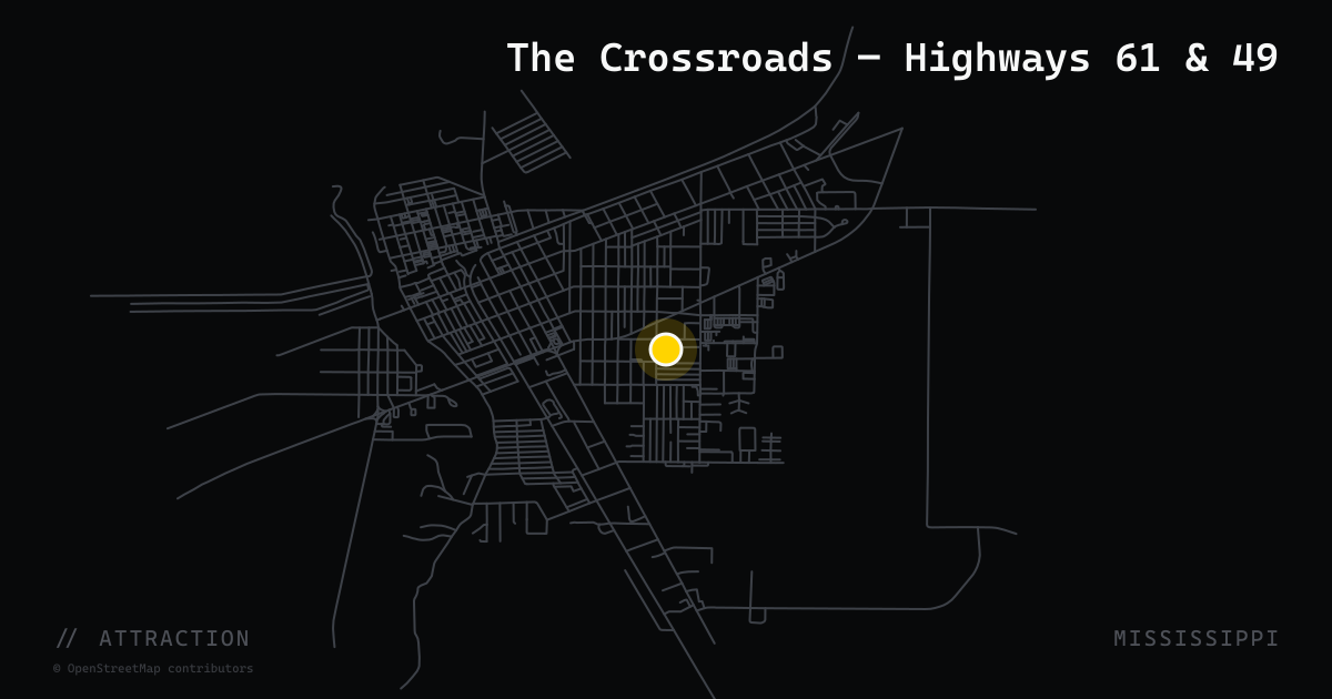 The Crossroads — Highways 61 & 49