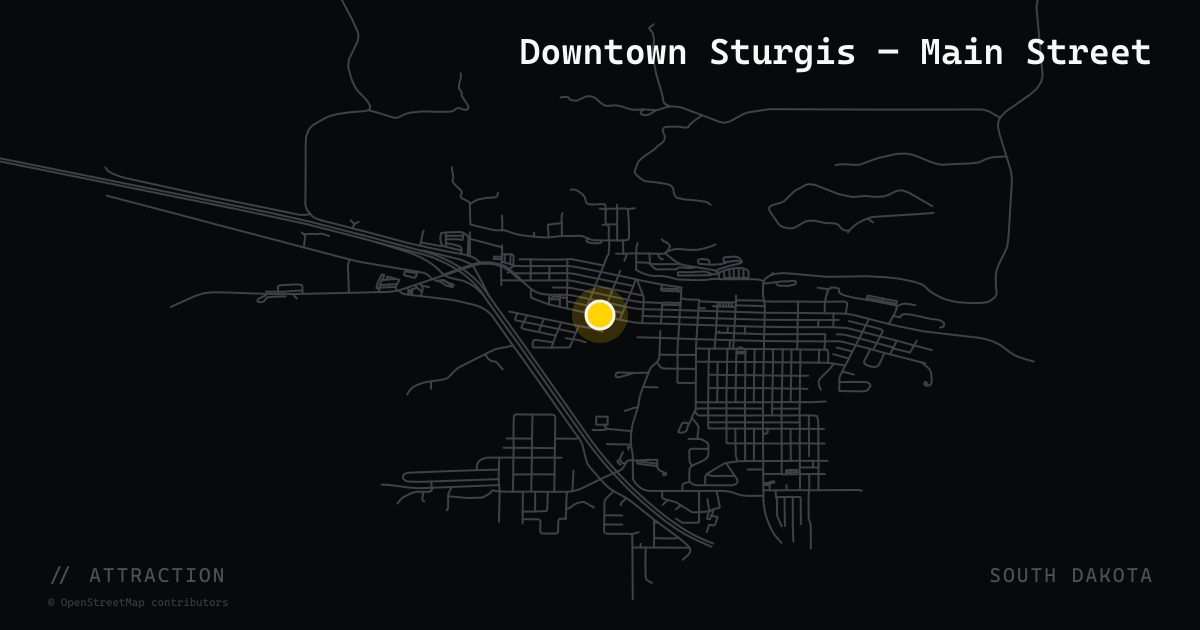 Downtown Sturgis — Main Street