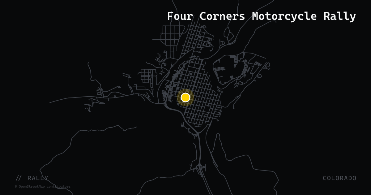 Four Corners Motorcycle Rally