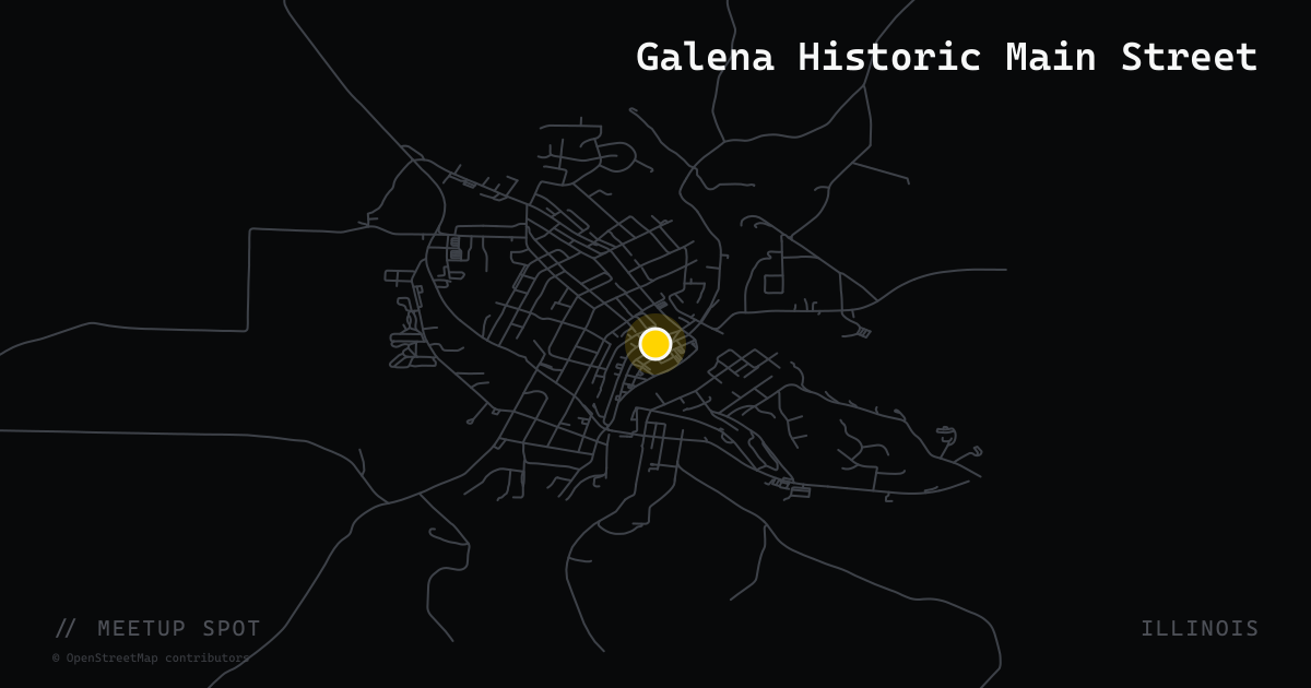 Galena Historic Main Street