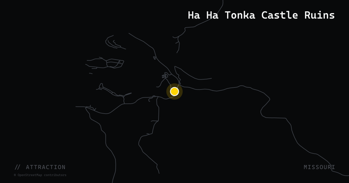 Ha Ha Tonka Castle Ruins