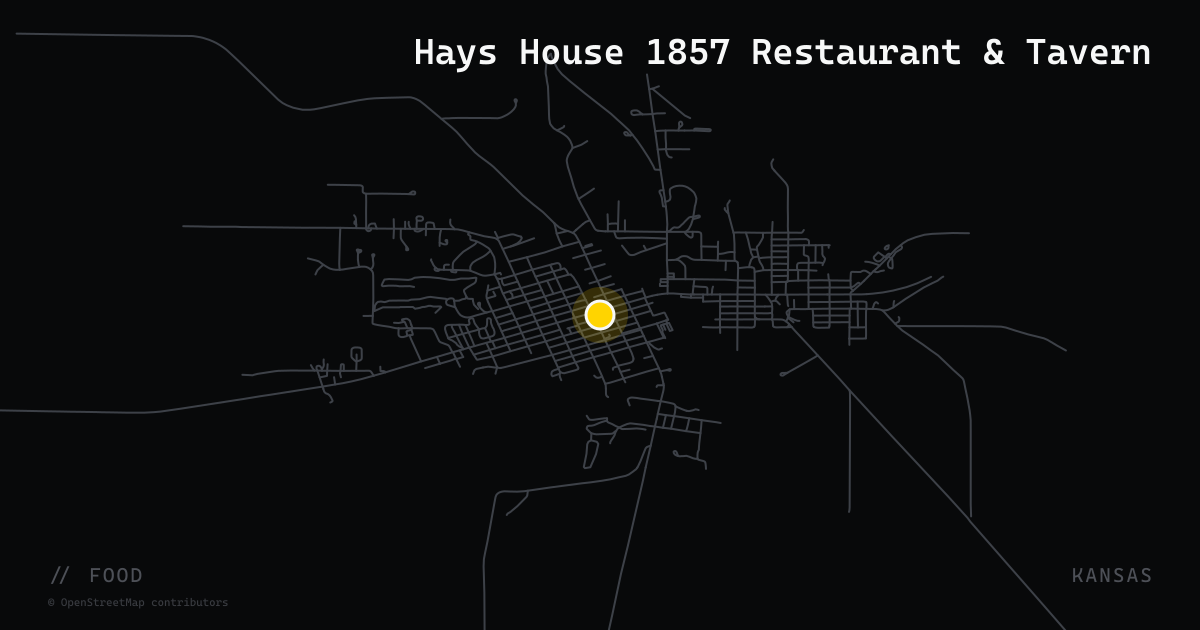 Hays House 1857 Restaurant & Tavern
