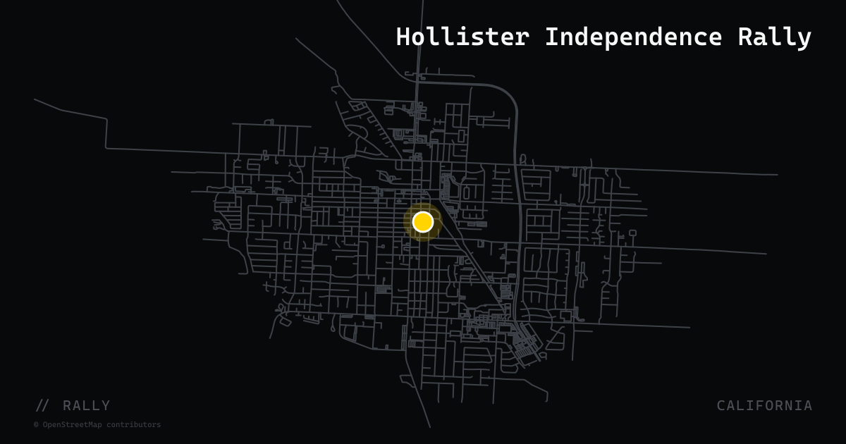Hollister Independence Rally