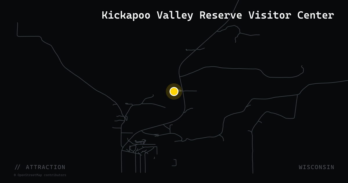 Kickapoo Valley Reserve Visitor Center