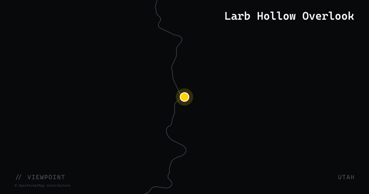 Larb Hollow Overlook