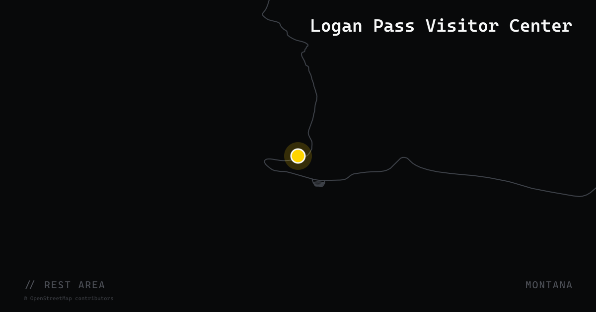 Logan Pass Visitor Center