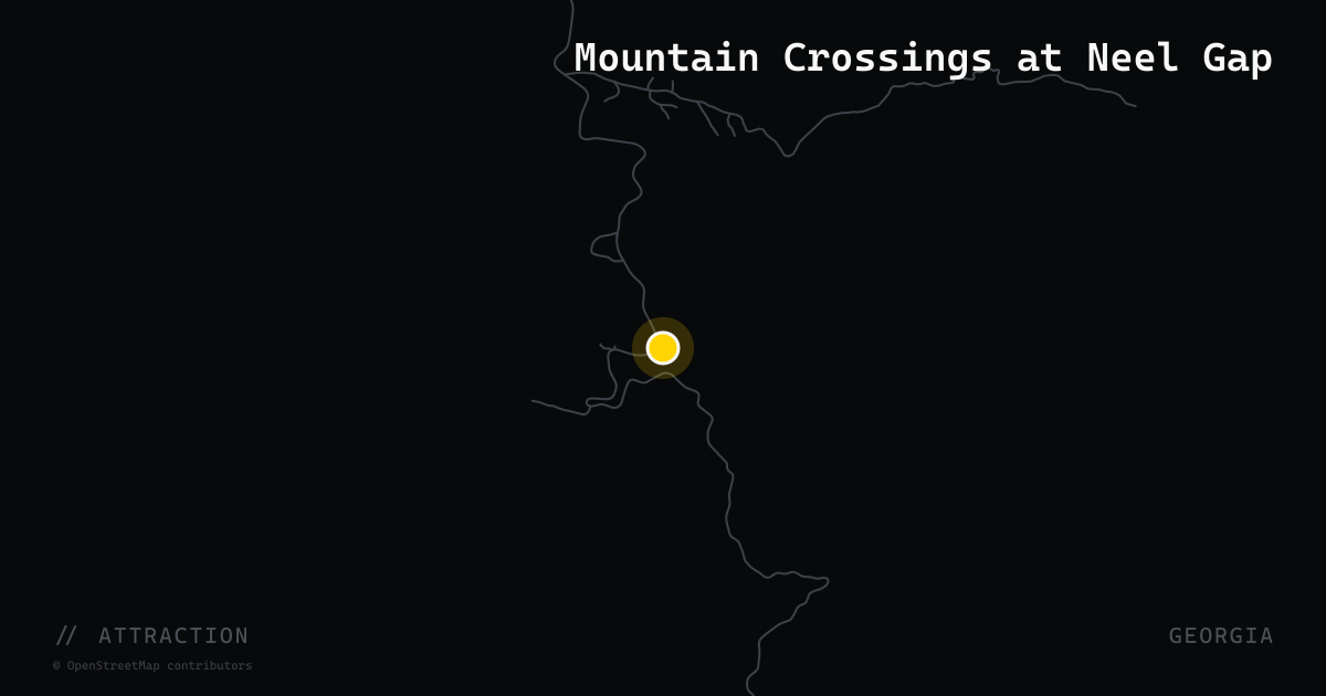 Mountain Crossings at Neel Gap