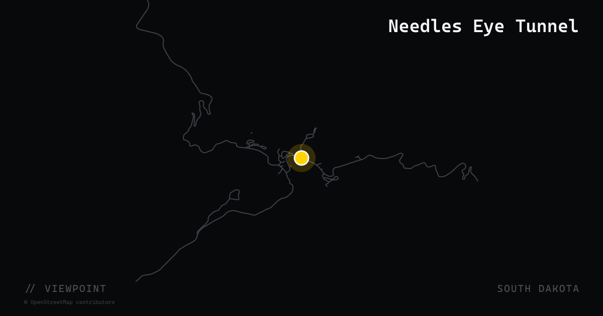 Needles Eye Tunnel
