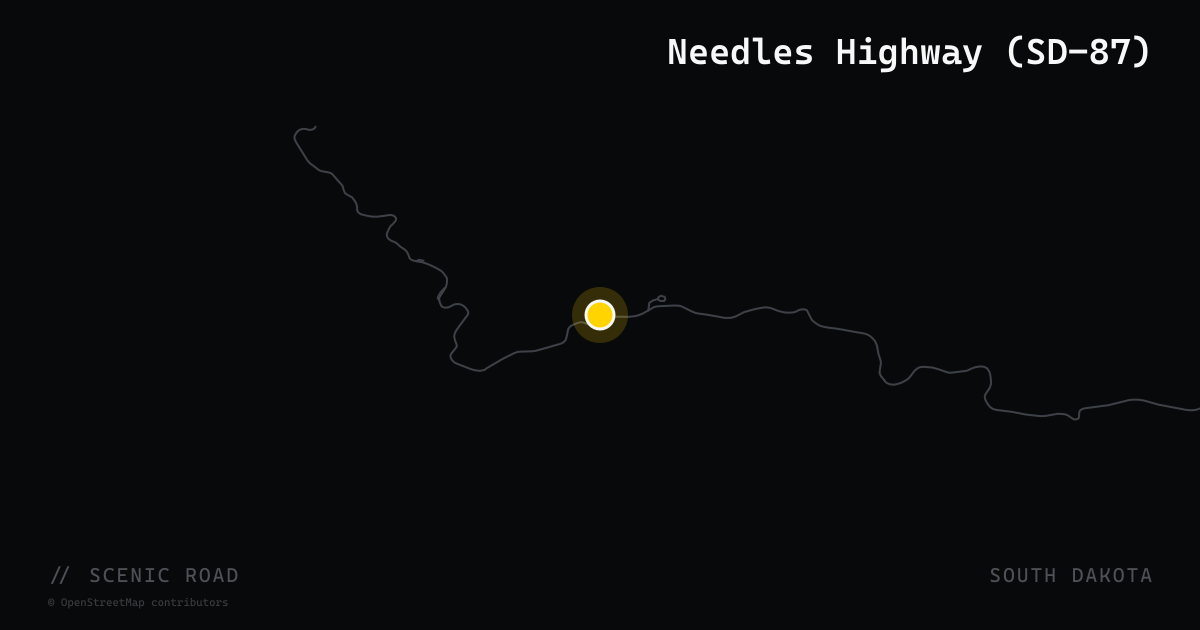 Needles Highway (SD-87)