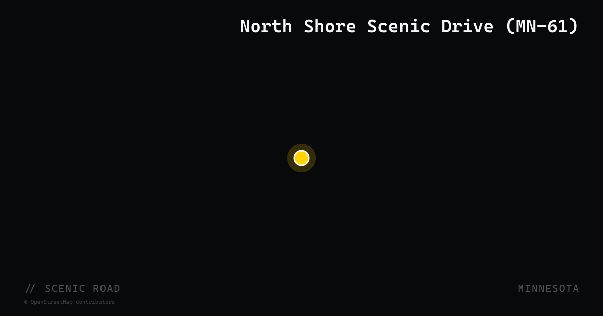 North Shore Scenic Drive (MN-61)