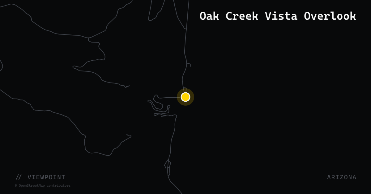 Oak Creek Vista Overlook
