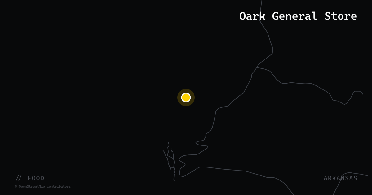 Oark General Store