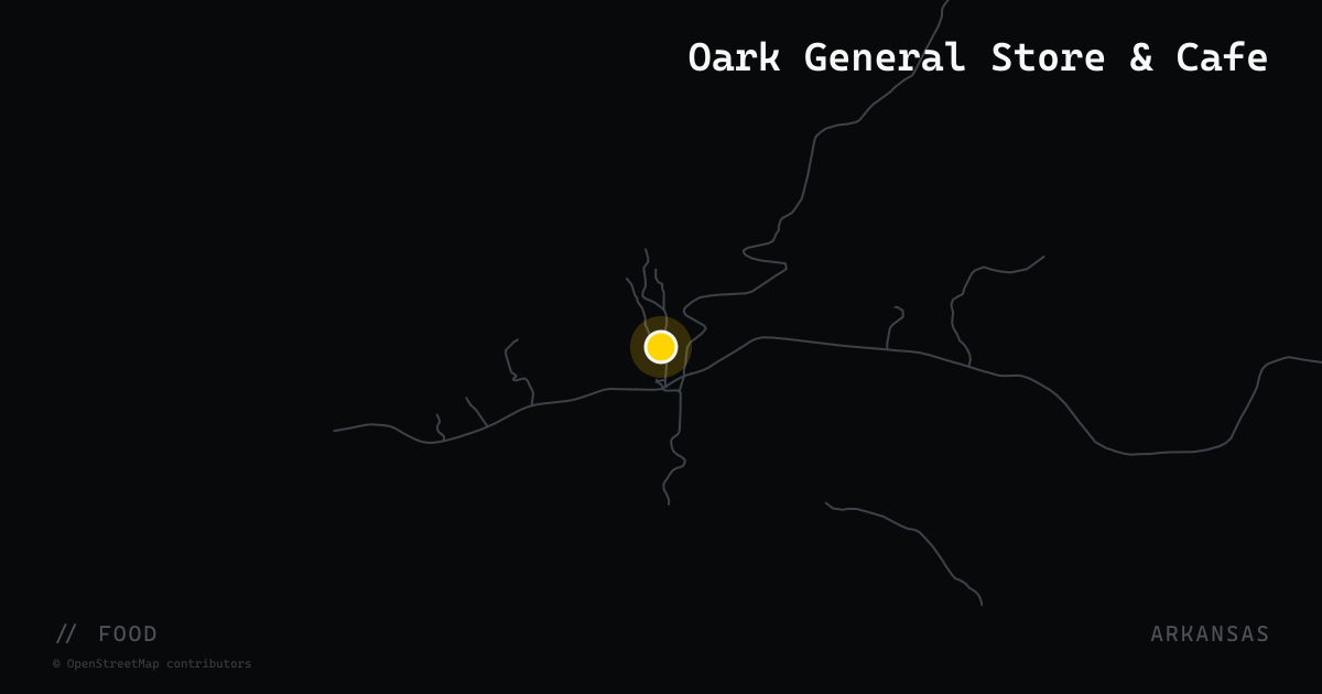 Oark General Store & Cafe