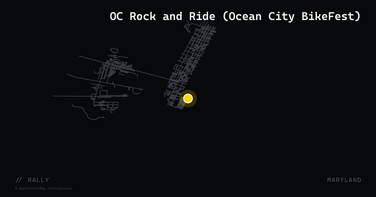 OC Rock and Ride (Ocean City BikeFest)