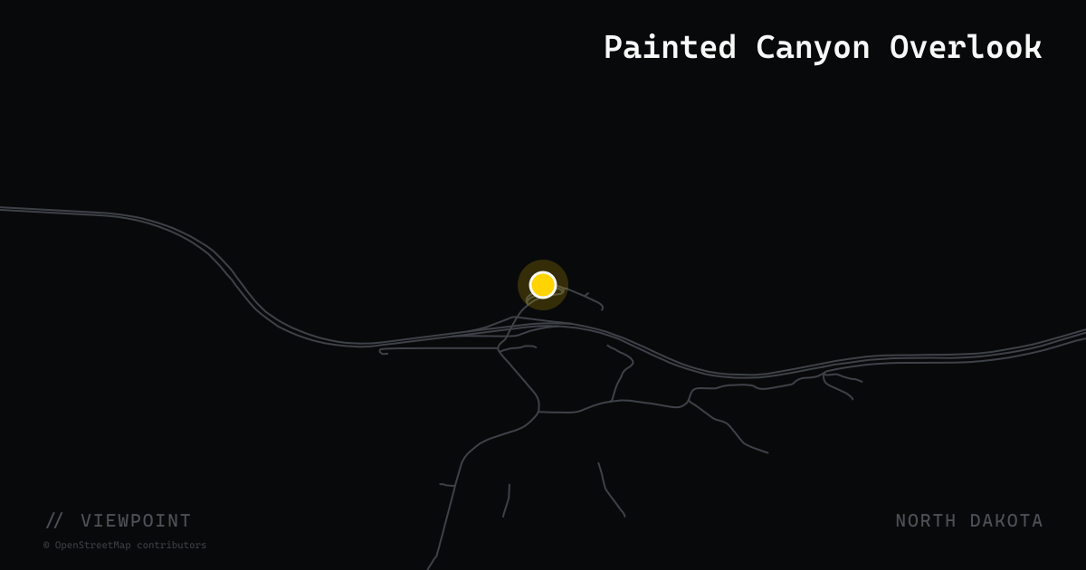 Painted Canyon Overlook