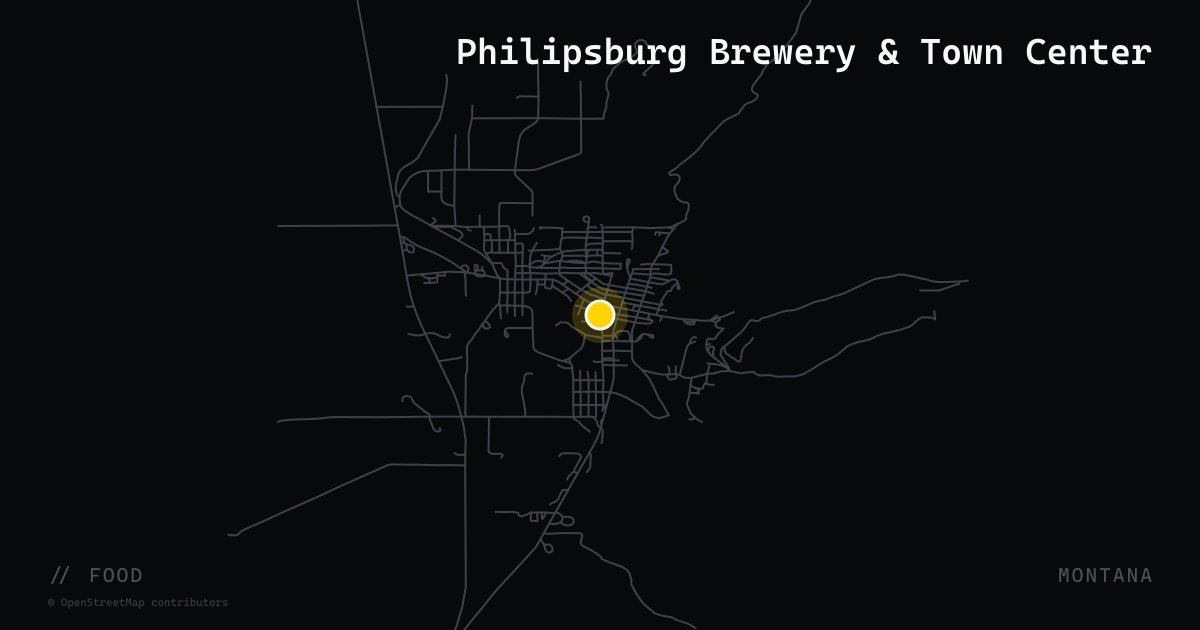 Philipsburg Brewery & Town Center