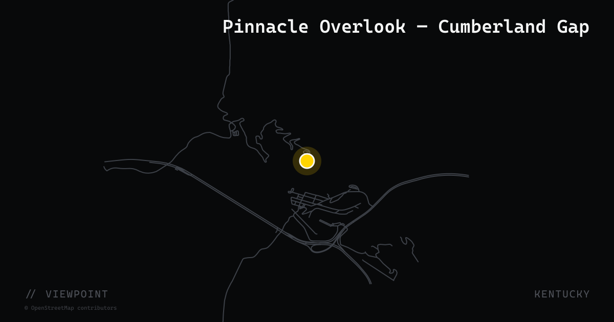 Pinnacle Overlook — Cumberland Gap