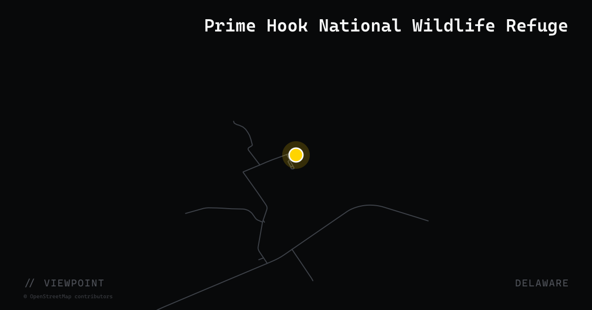 Prime Hook National Wildlife Refuge