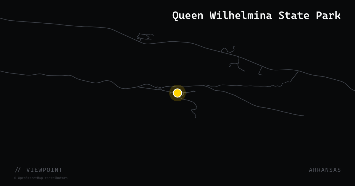 Queen Wilhelmina State Park