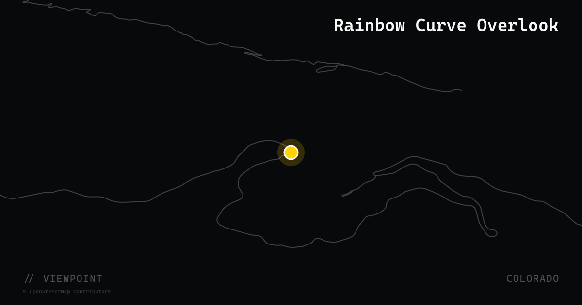 Rainbow Curve Overlook