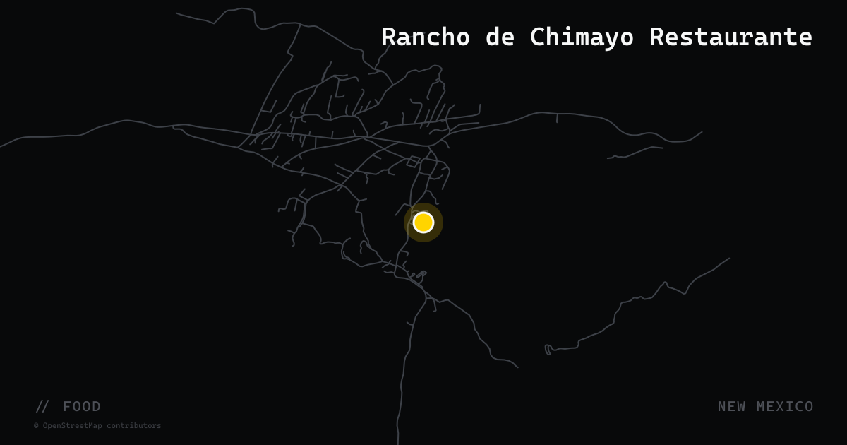 Rancho de Chimayo Restaurante