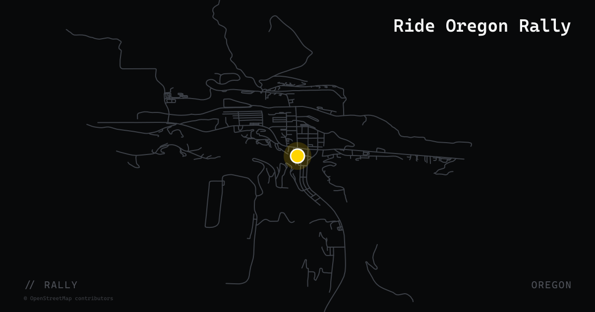 Ride Oregon Rally