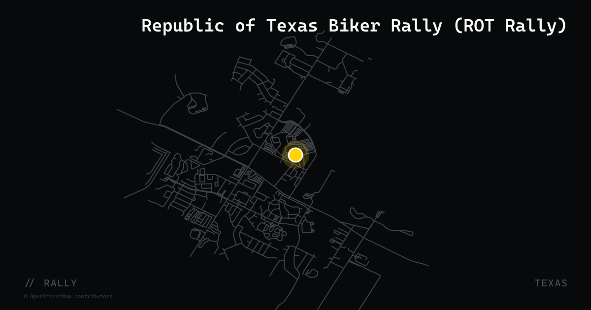 Republic of Texas Biker Rally (ROT Rally)