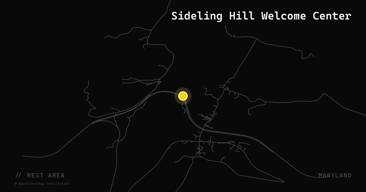 Sideling Hill Welcome Center