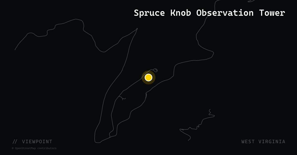 Spruce Knob Observation Tower
