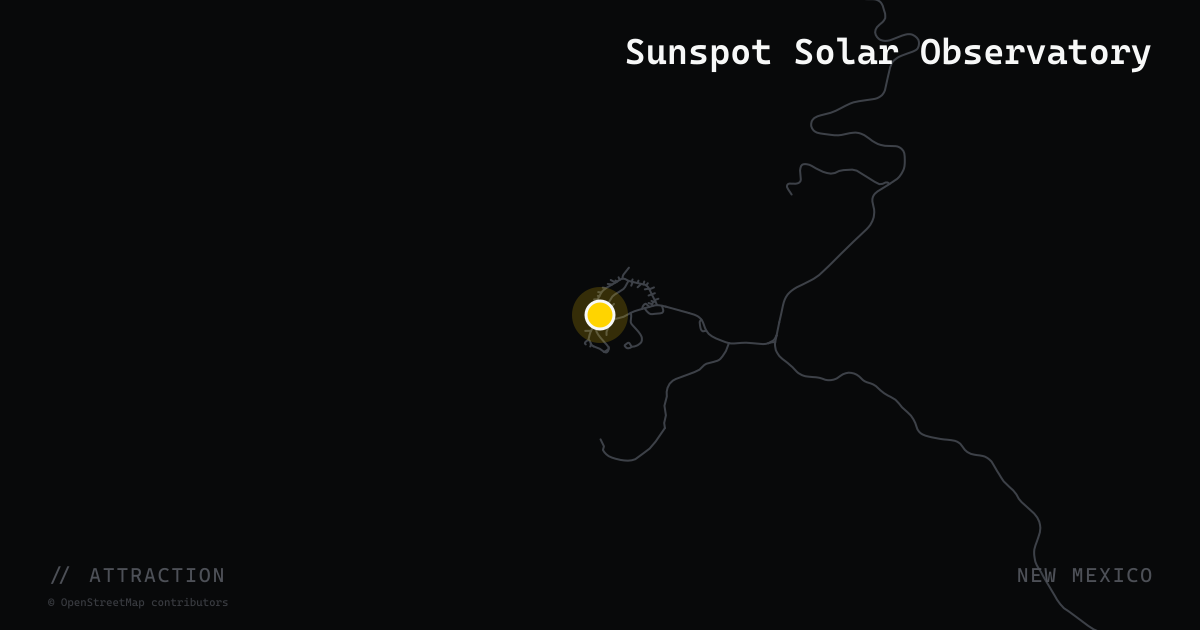 Sunspot Solar Observatory
