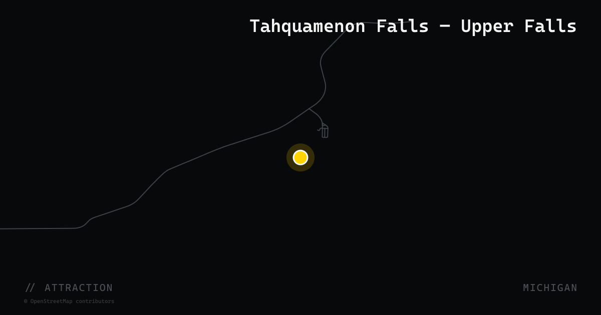 Tahquamenon Falls — Upper Falls