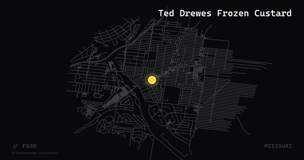 Ted Drewes Frozen Custard