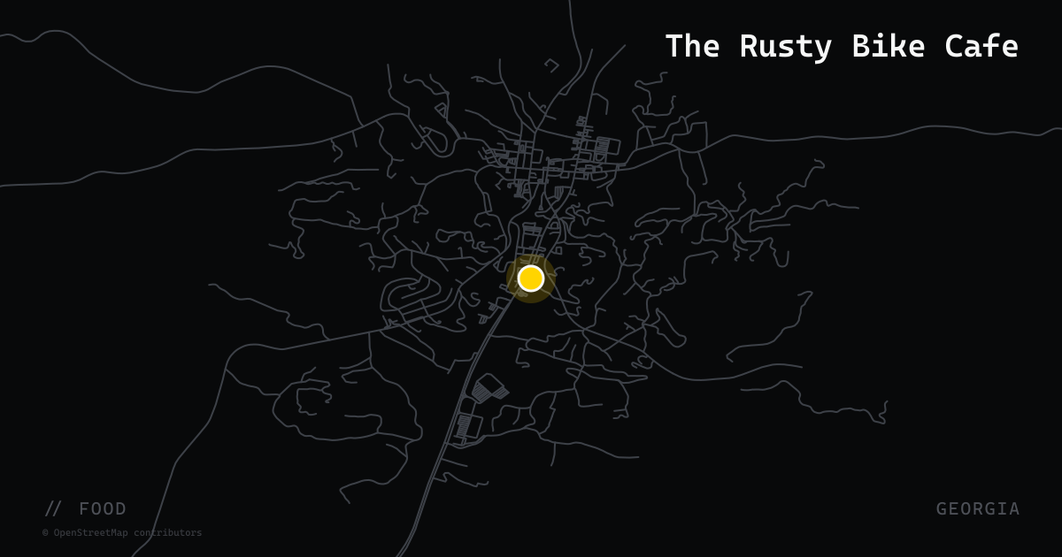 The Rusty Bike Cafe