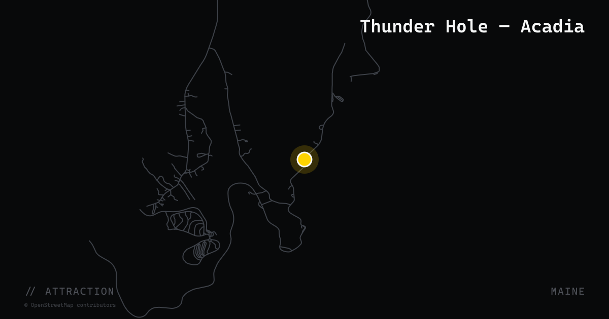 Thunder Hole — Acadia