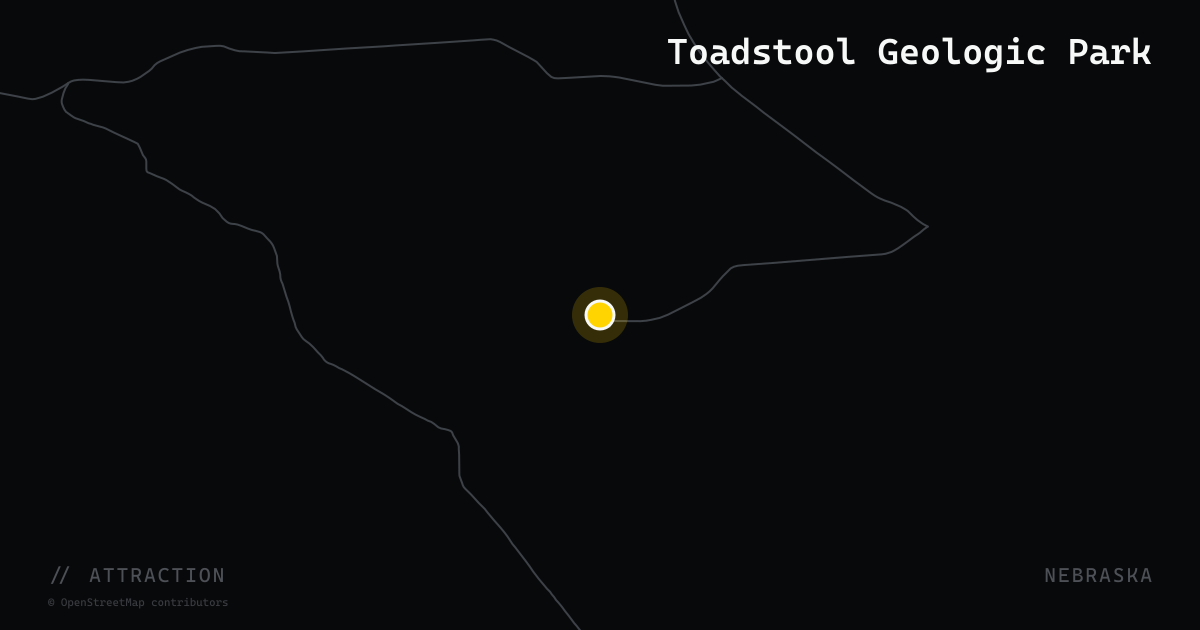 Toadstool Geologic Park
