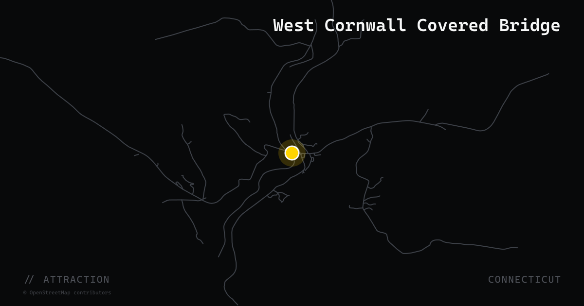 West Cornwall Covered Bridge
