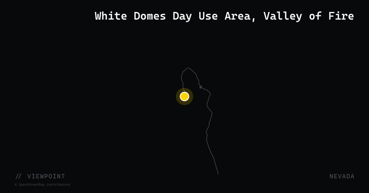 White Domes Day Use Area, Valley of Fire