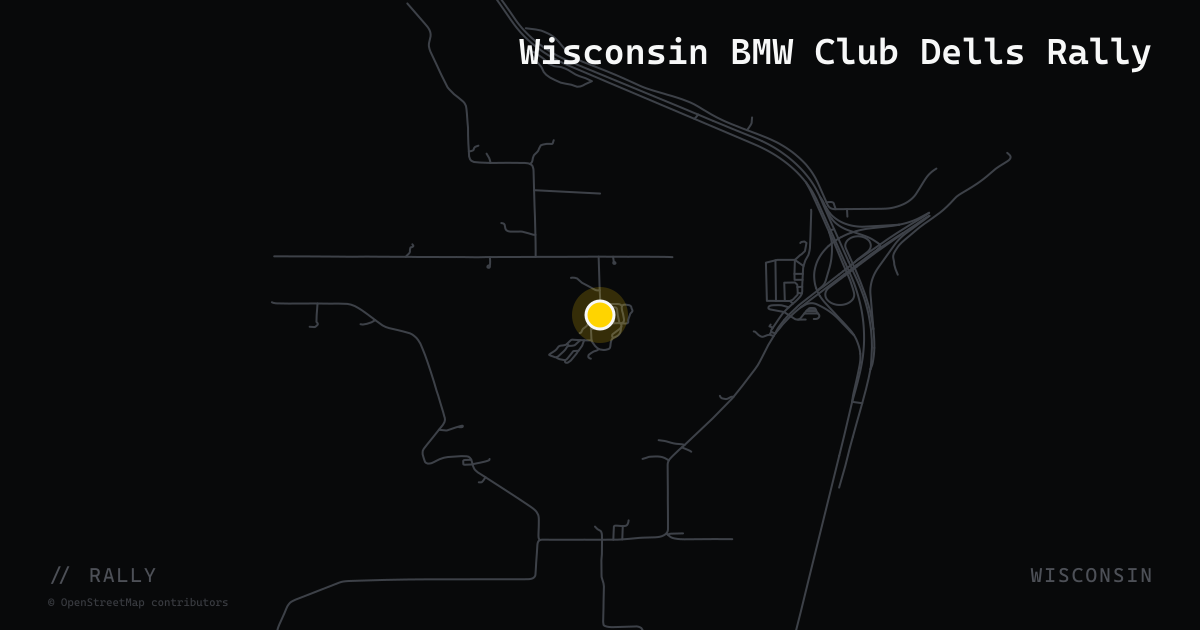 Wisconsin BMW Club Dells Rally