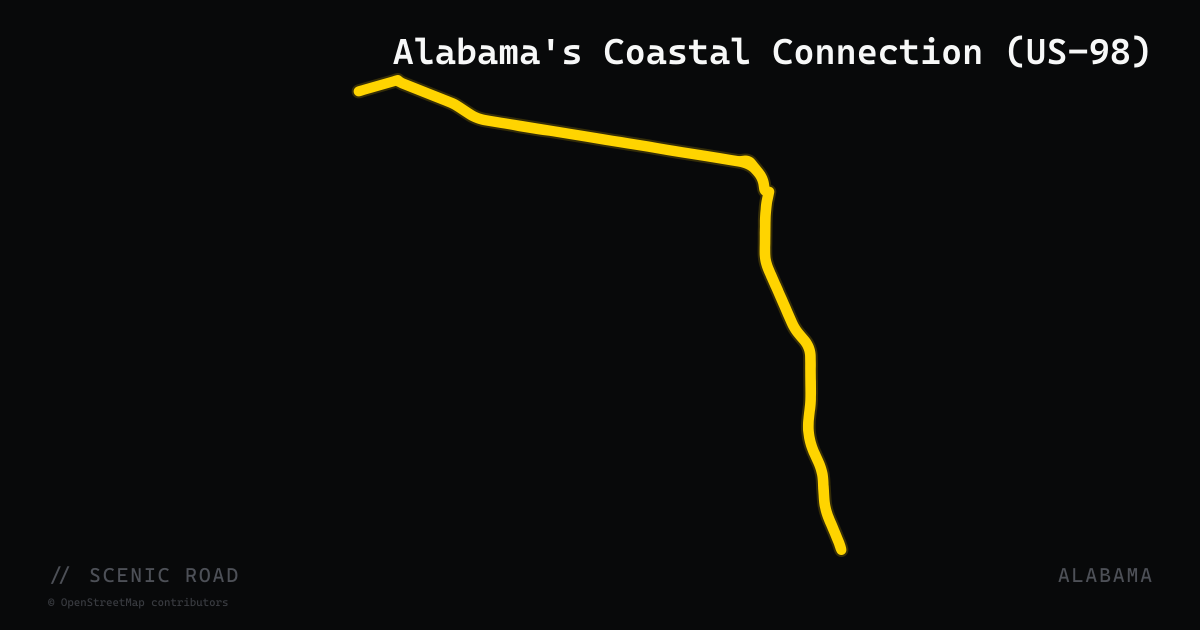 Alabama's Coastal Connection (US-98)