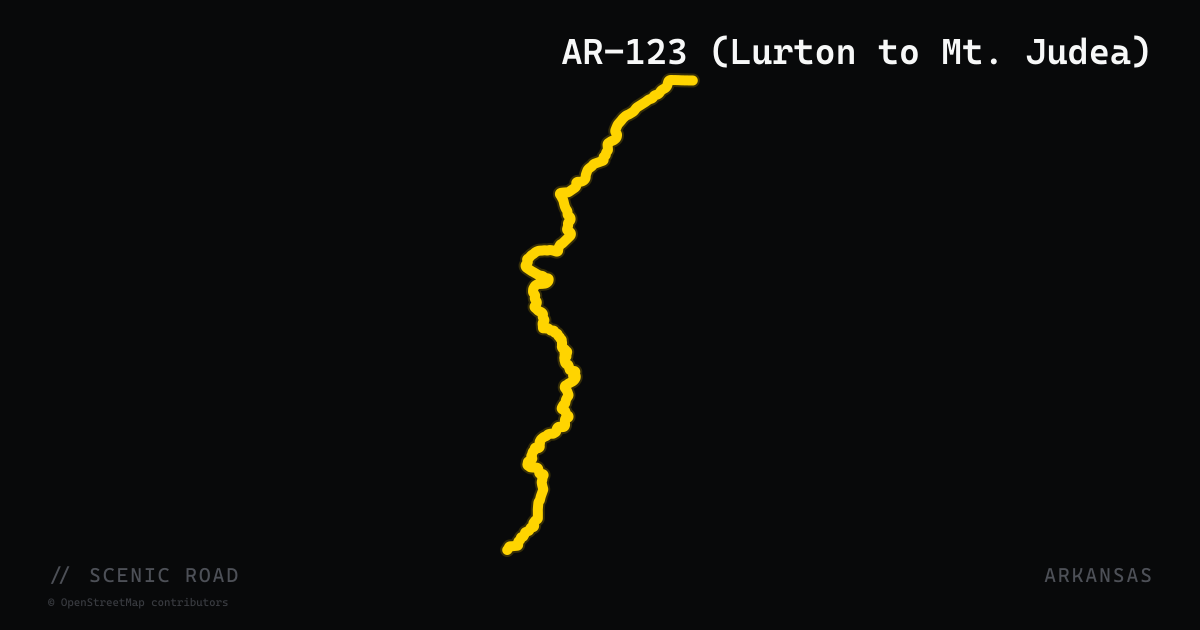 AR-123 (Lurton to Mt. Judea)